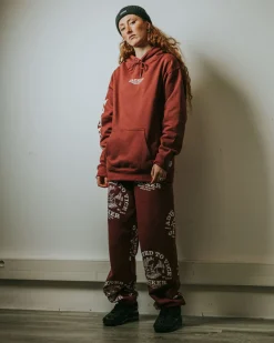 Jacker Addicted-Sweatpant-Brick