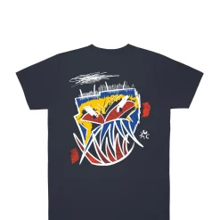 Jacker Angry-T-Shirt-Navy