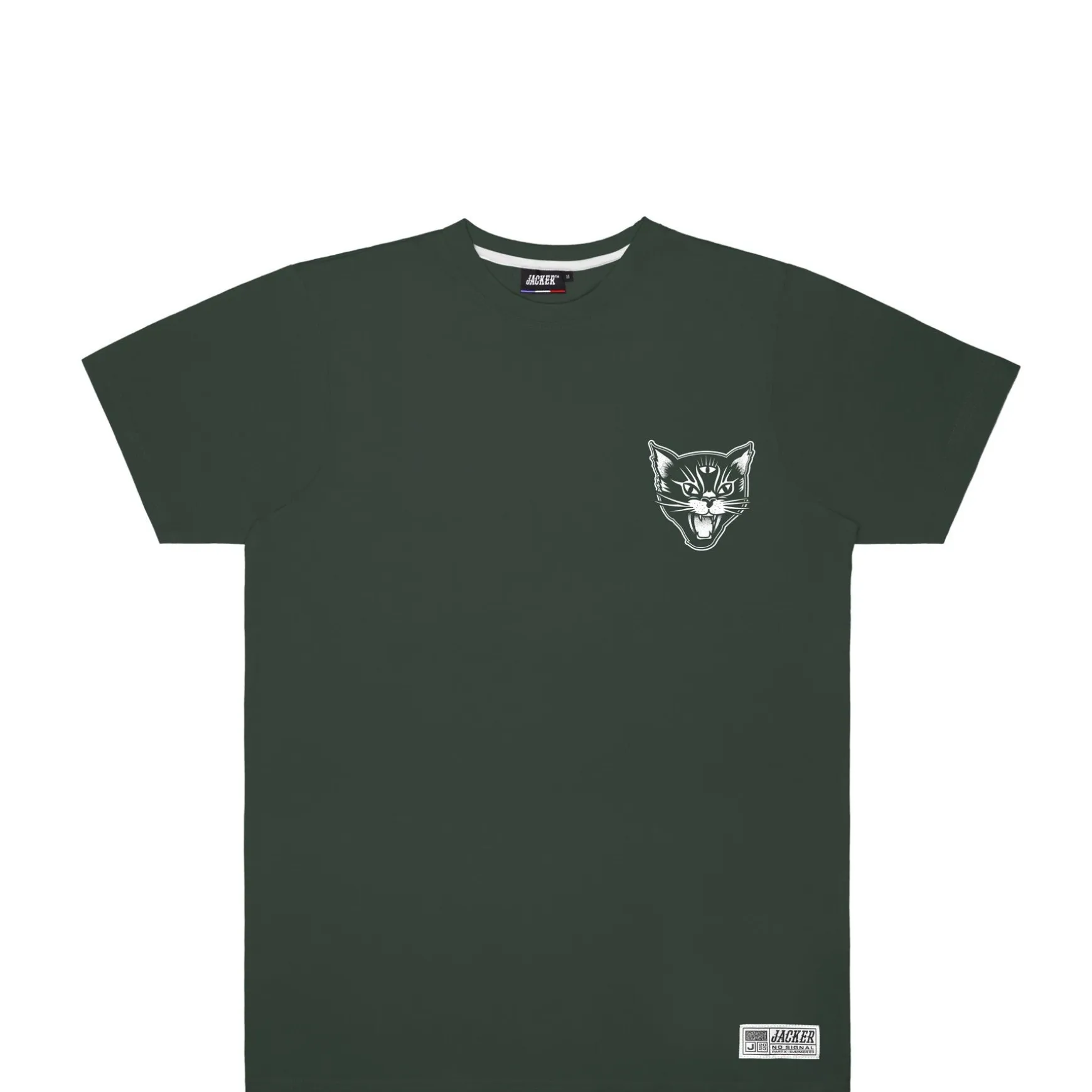 Jacker Black Cats-T-Shirt-Dark Green