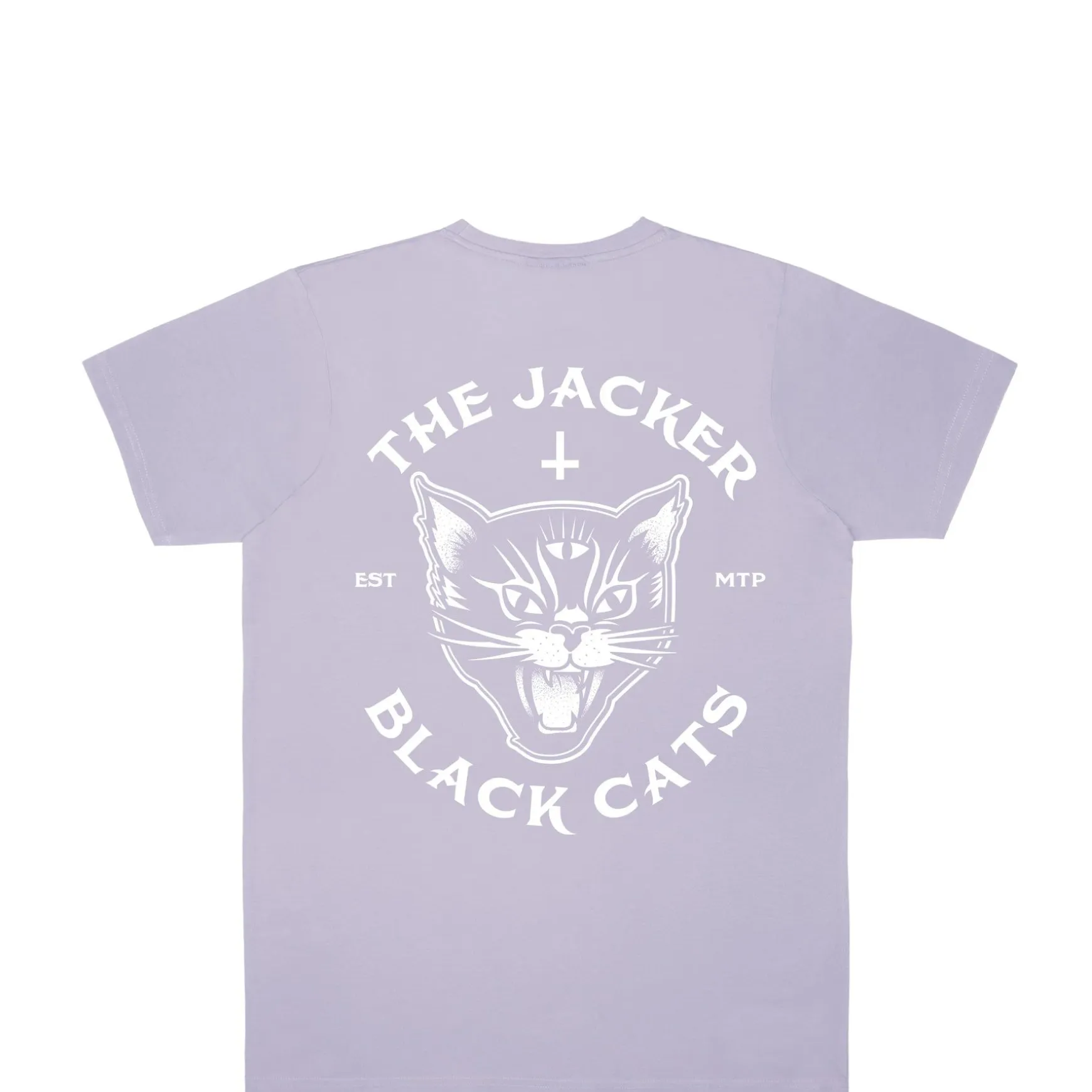 Jacker Black Cats-T-Shirt-Lavender