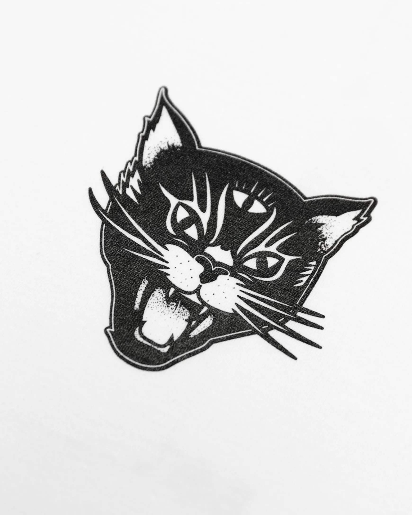 Jacker Black Cats-T-Shirt-White