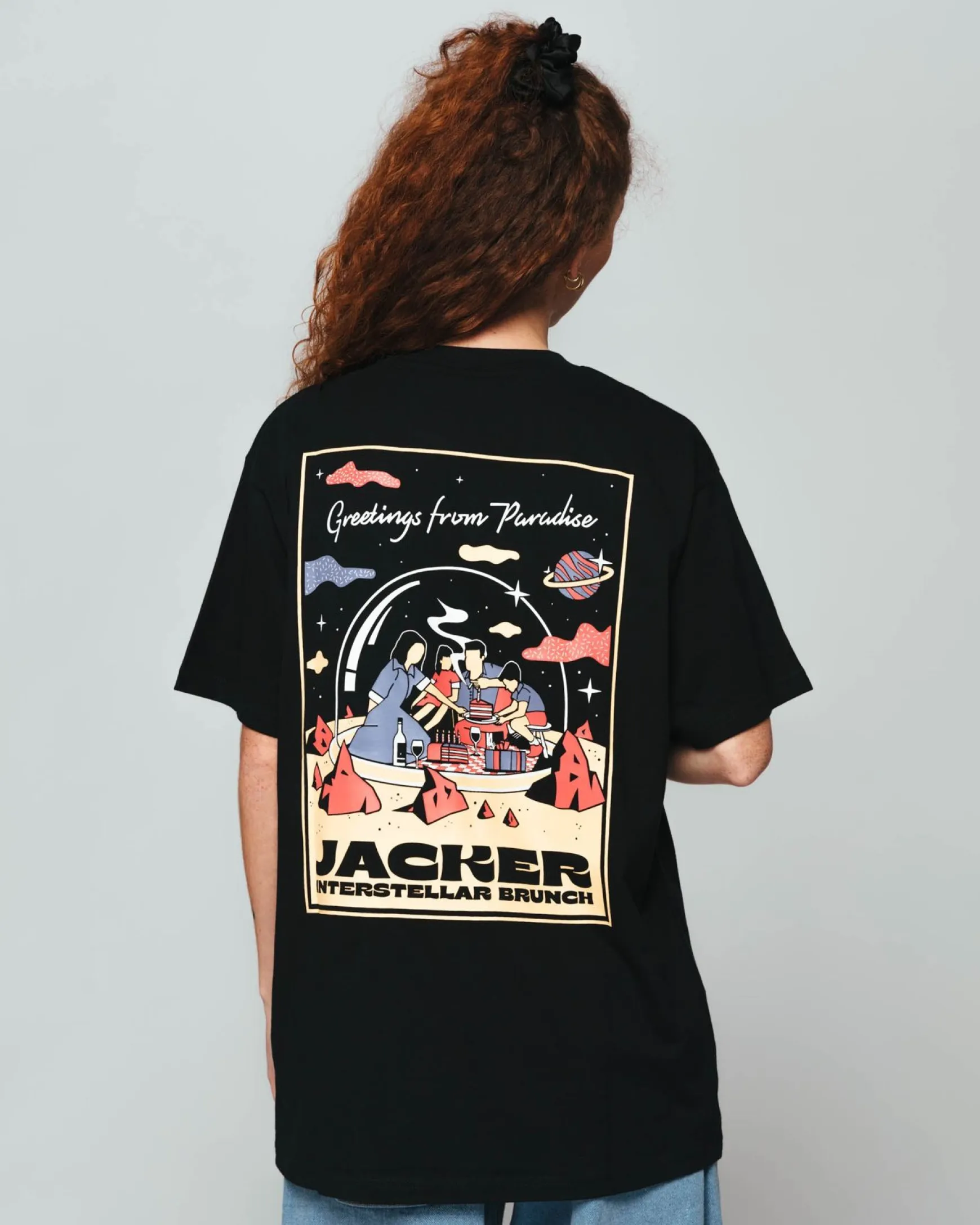 Jacker Brunch-T-Shirt-Black