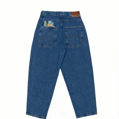 Jacker City Tour Denim Baggy Pant-Blue