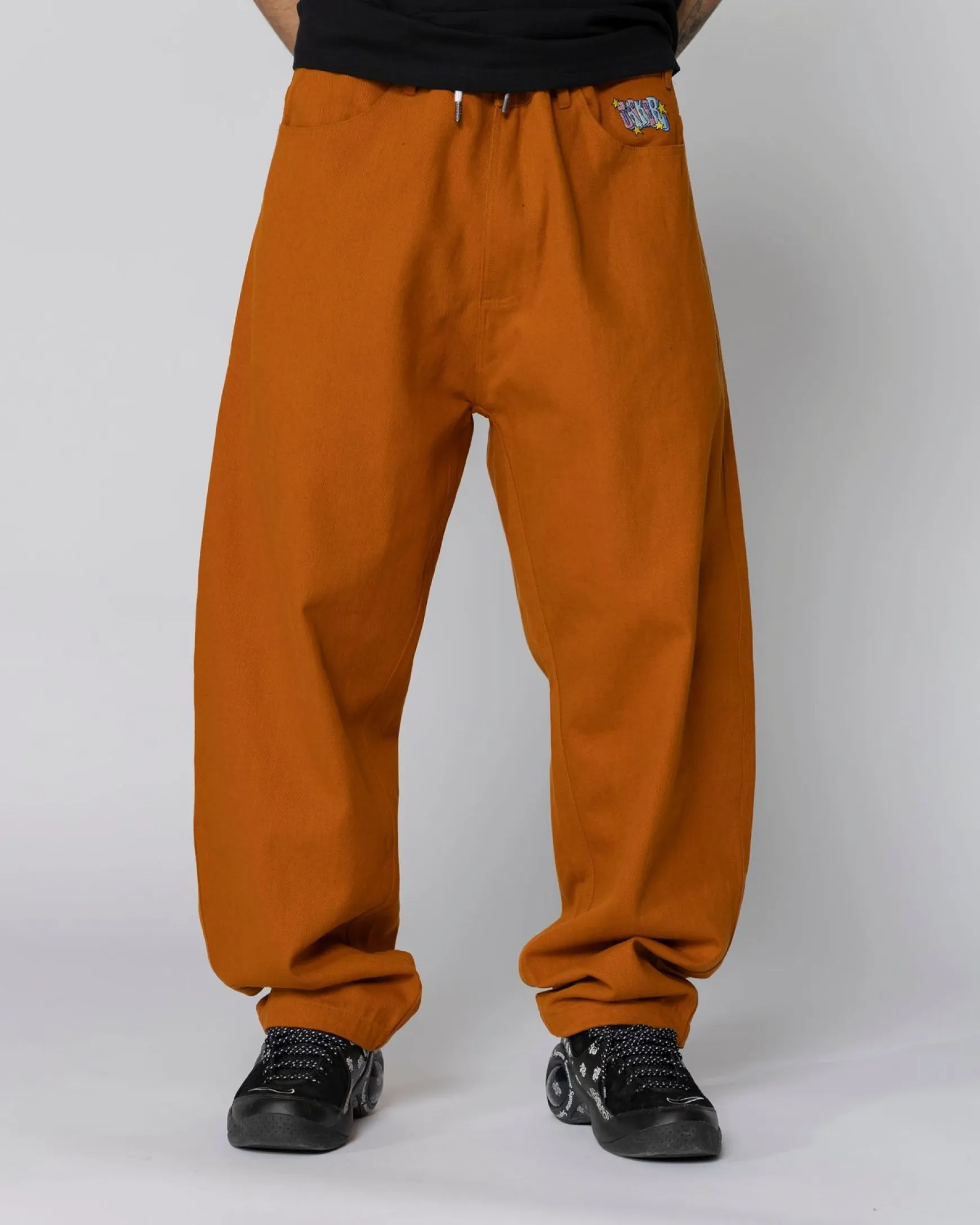 Jacker City Tour Extra Baggy Pant-Cognac