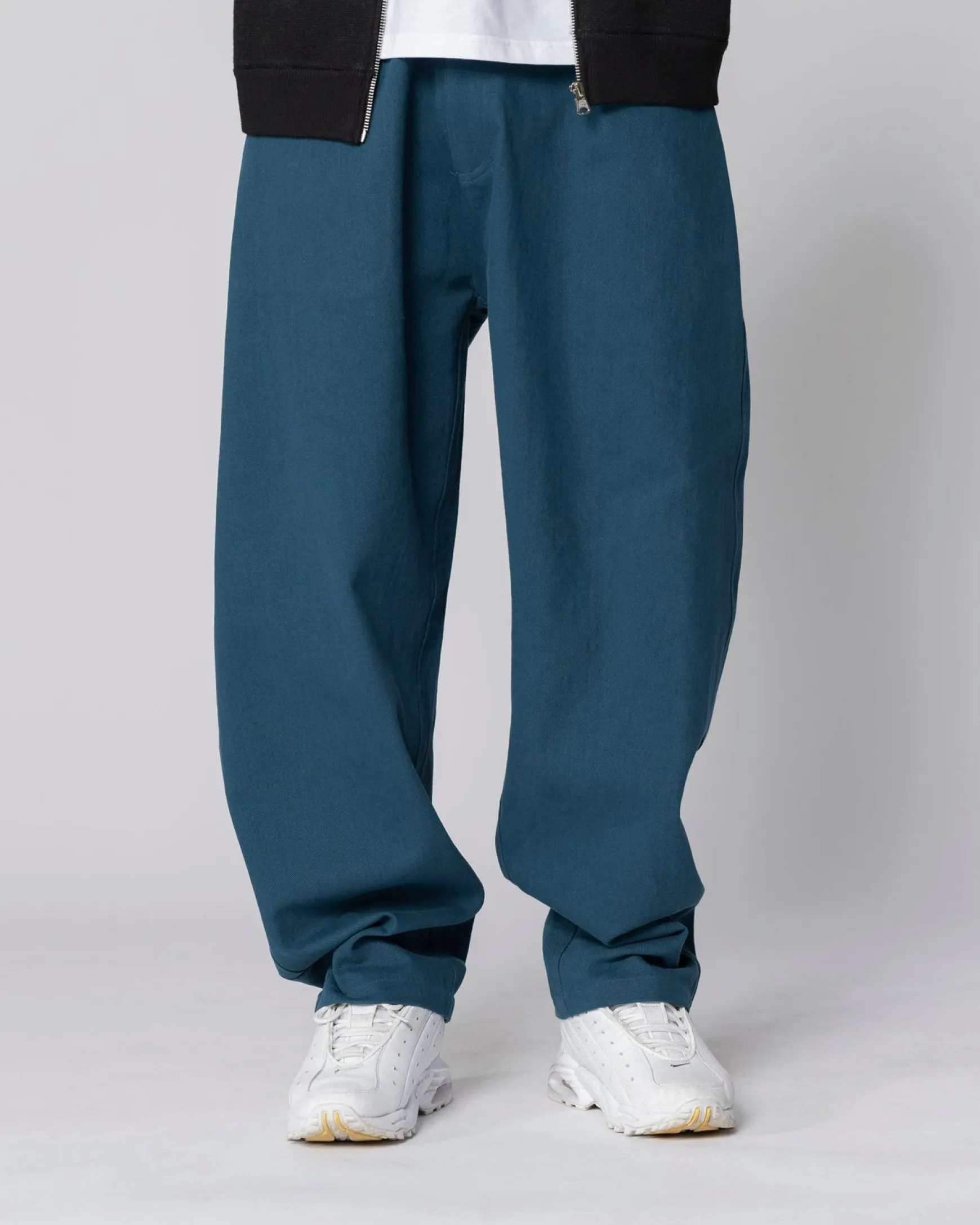 Jacker City Tour Extra Baggy Pant-Petrol Blue