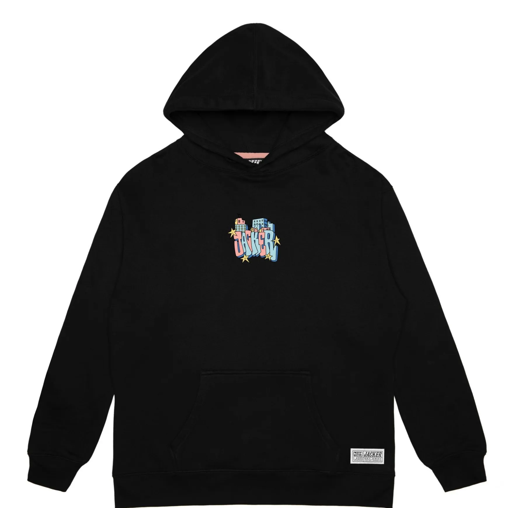 Jacker City Tour Hoodie-Black