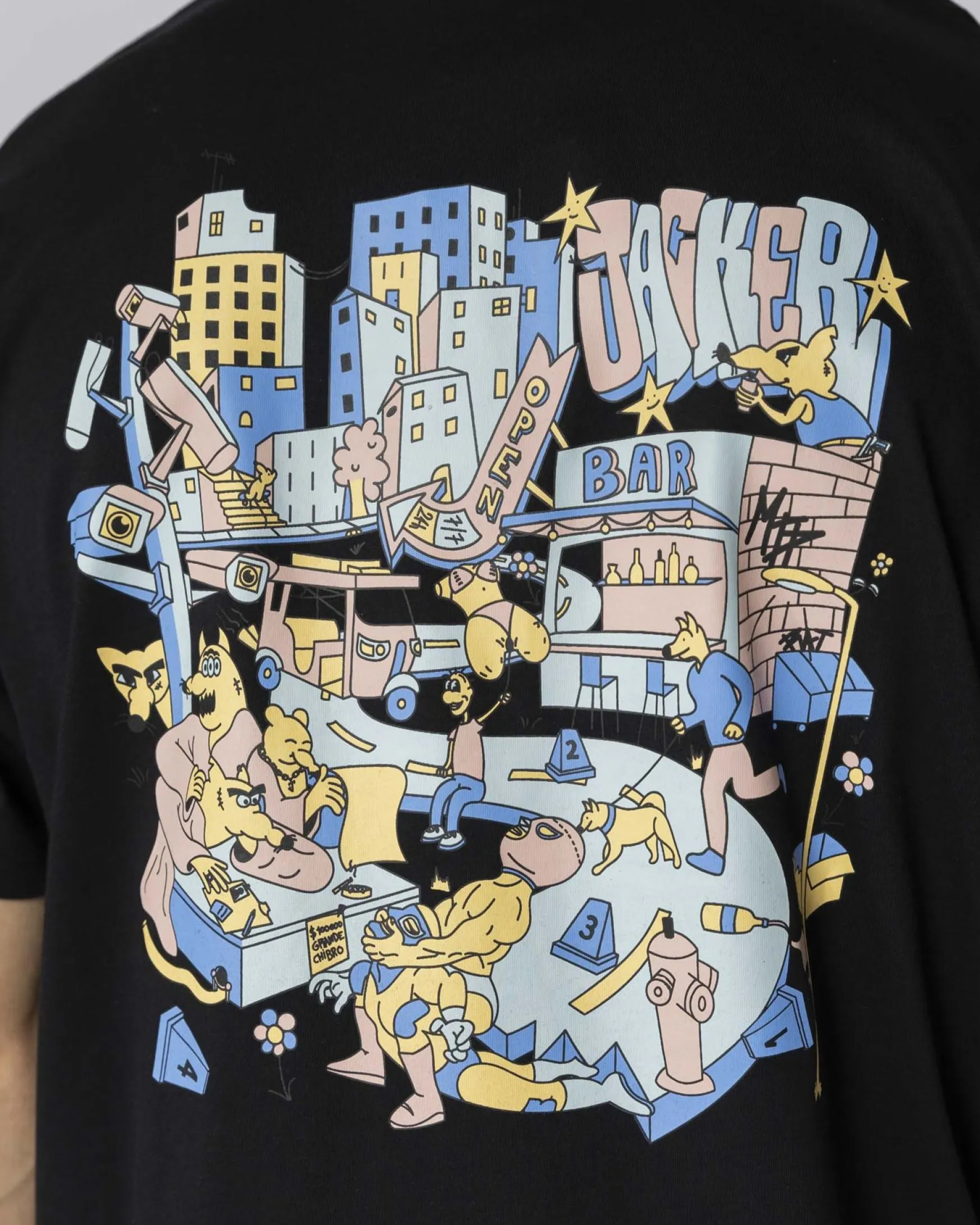 Jacker City Tour T-Shirt-Black