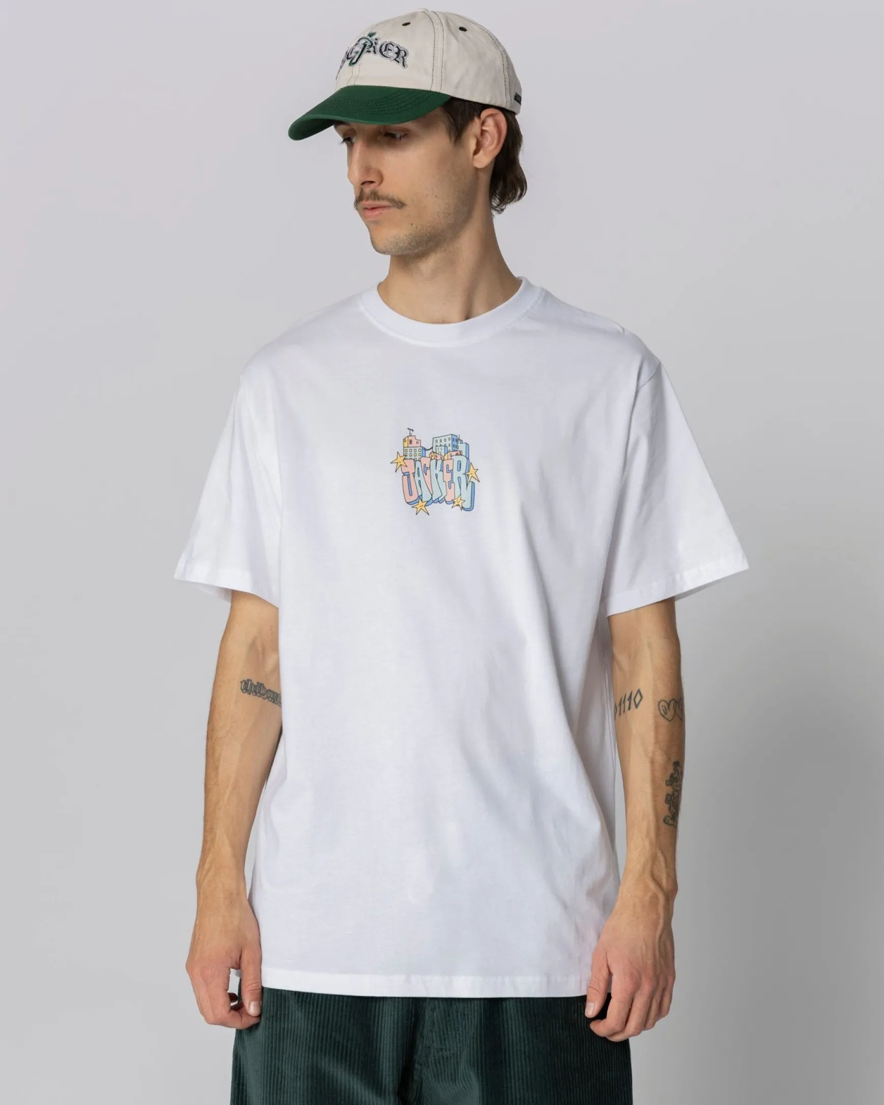Jacker City Tour T-Shirt-White