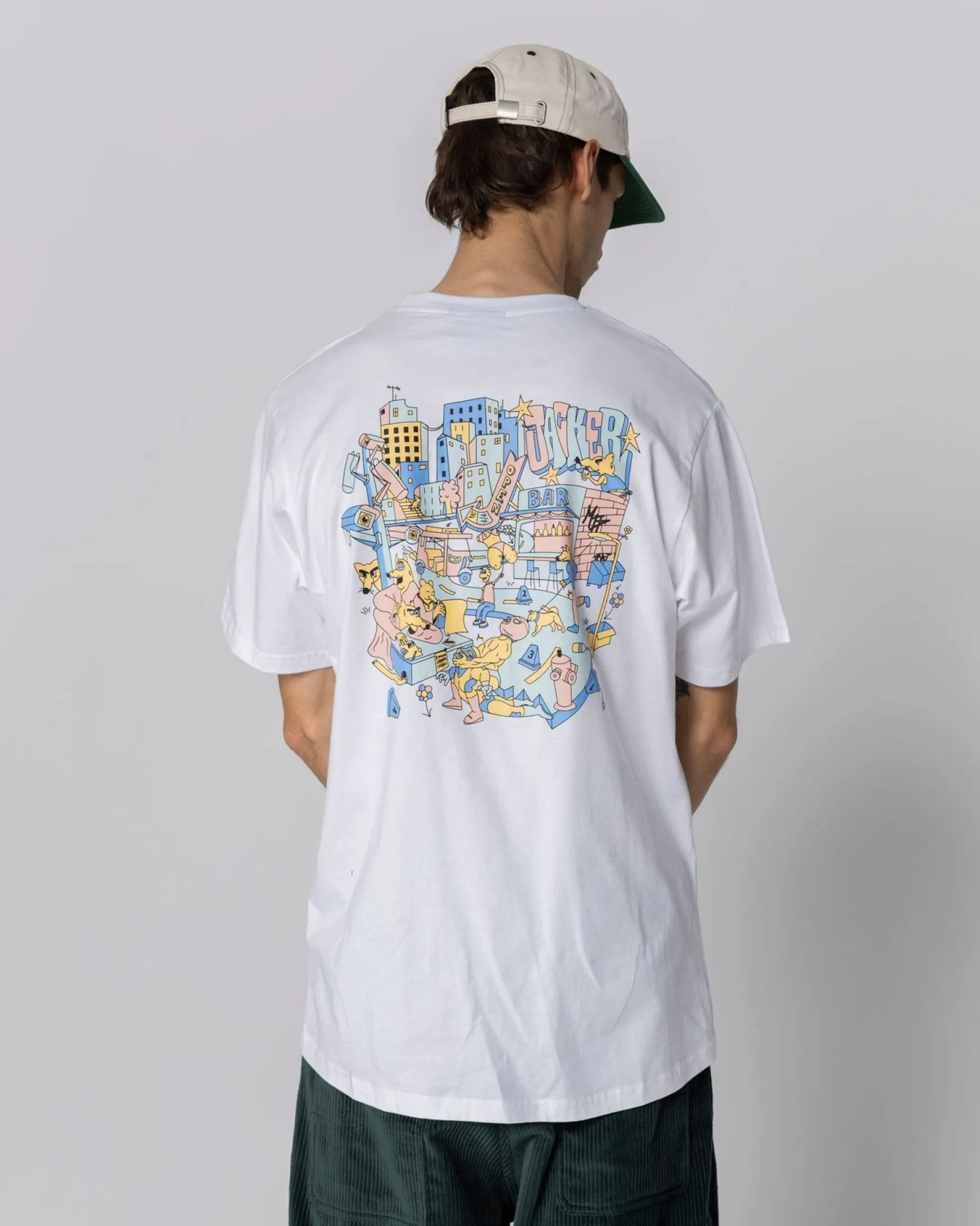 Jacker City Tour T-Shirt-White