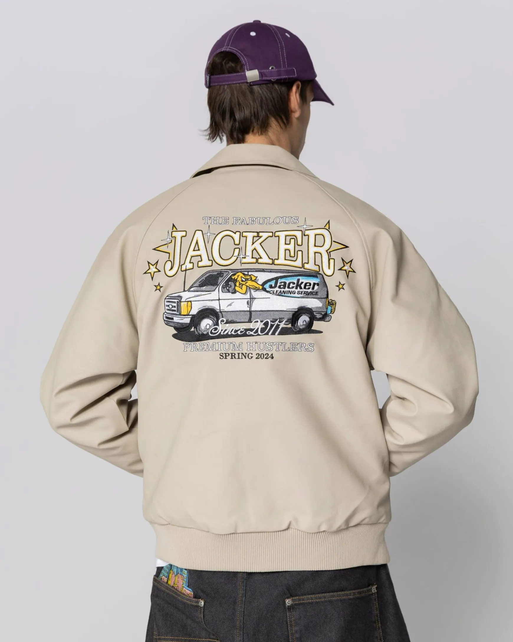 Jacker Cleaner Jacket-Beige