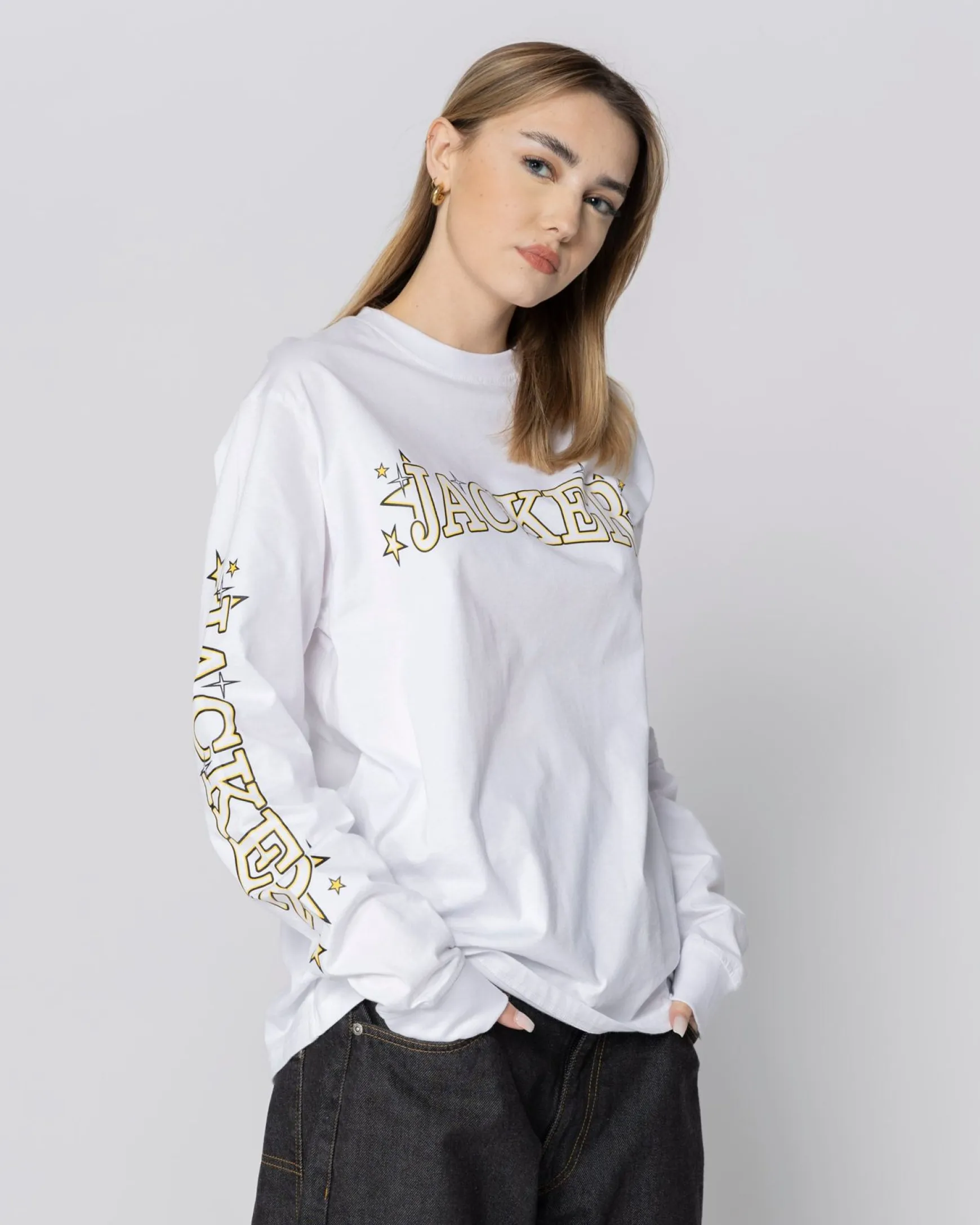 Jacker Cleaner Long Sleeves-White