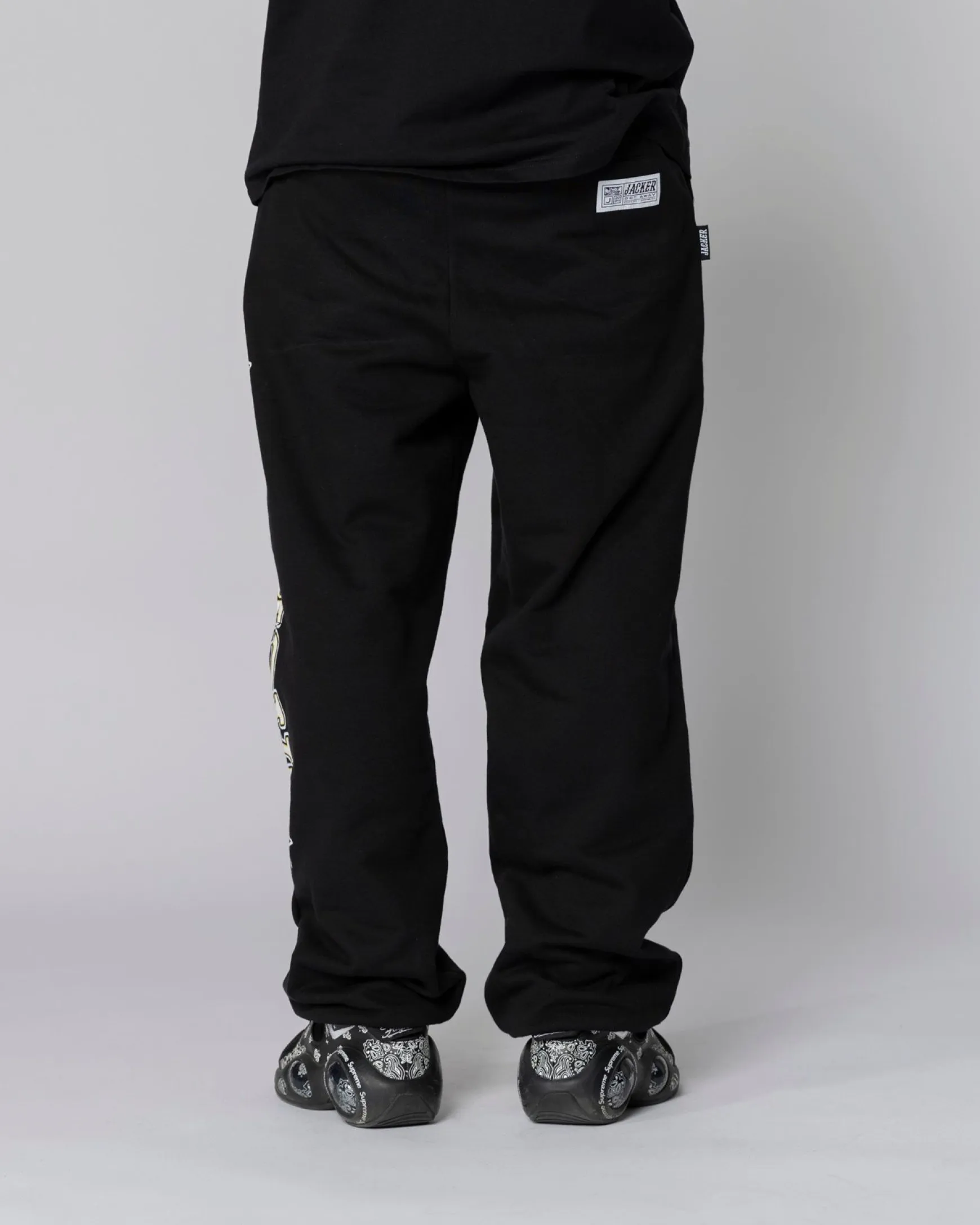 Jacker Cleaner Sweatpant Pant-Black