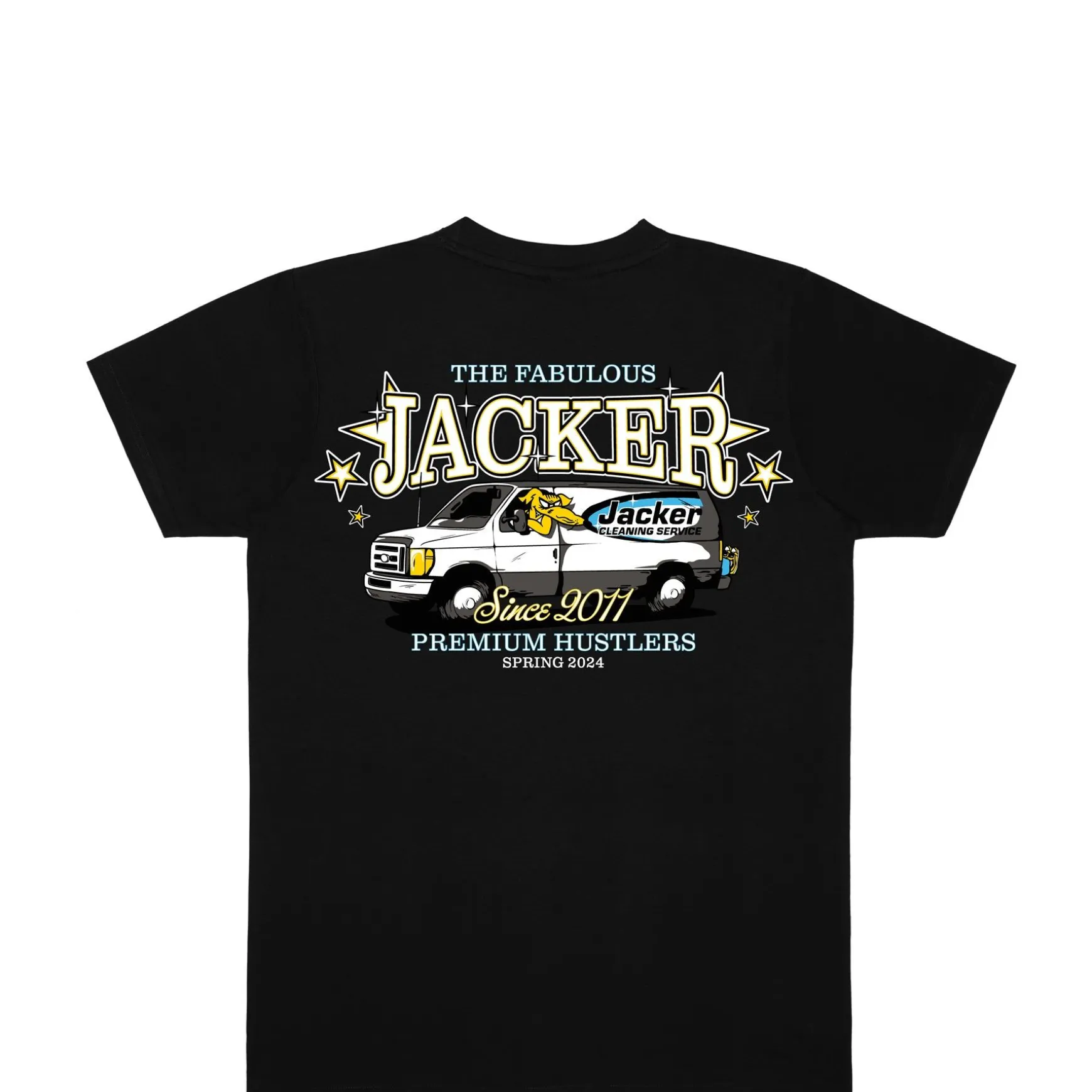 Jacker Cleaner T-Shirt-Black