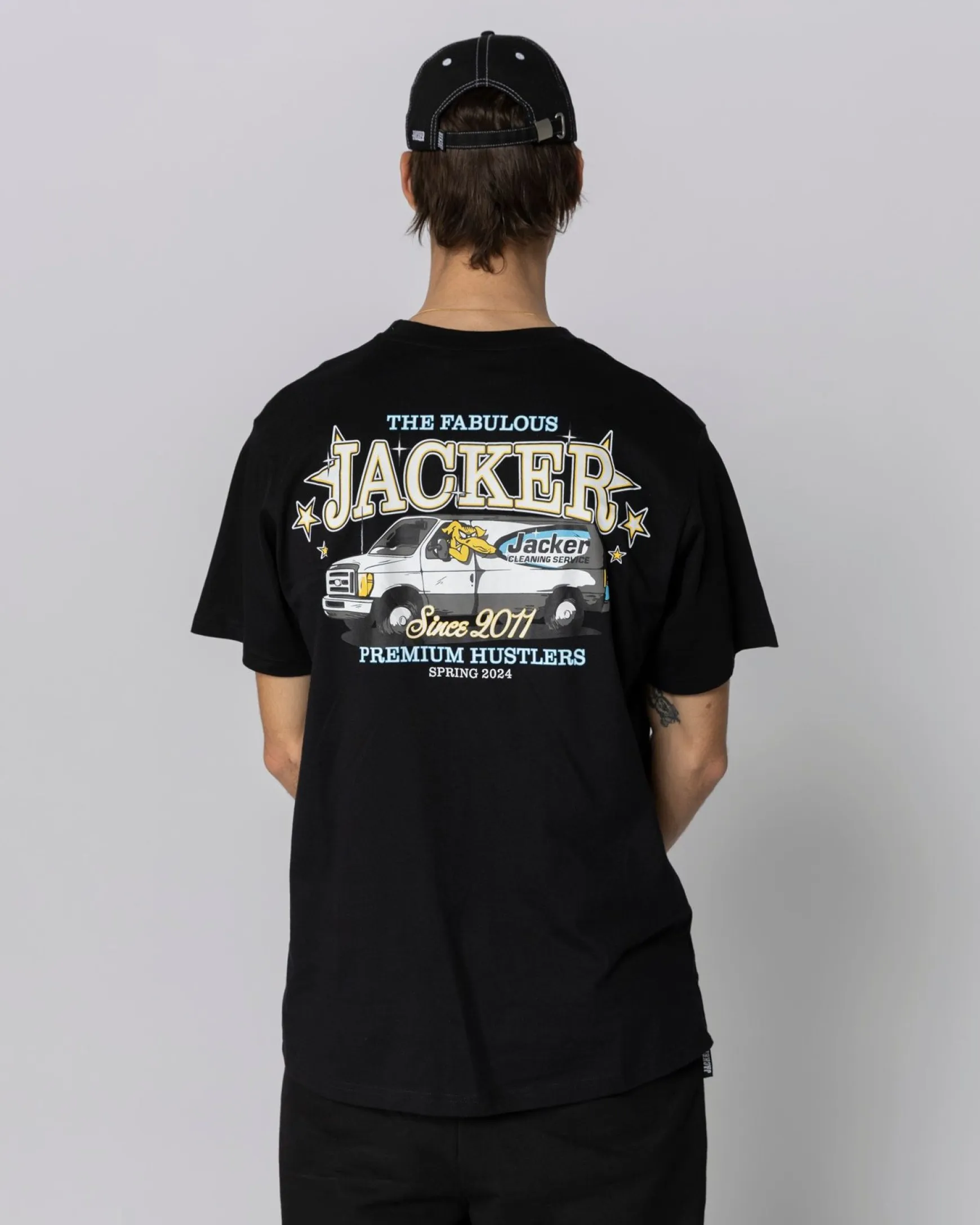 Jacker Cleaner T-Shirt-Black