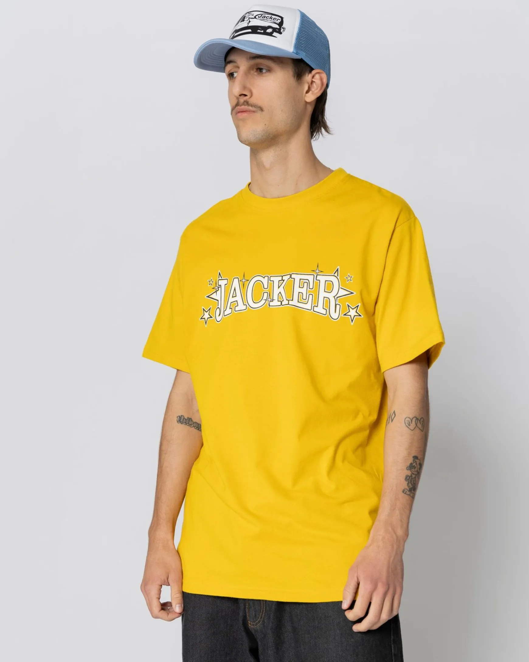 Jacker Cleaner T-Shirt-Yellow