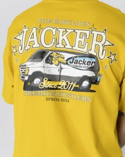 Jacker Cleaner T-Shirt-Yellow