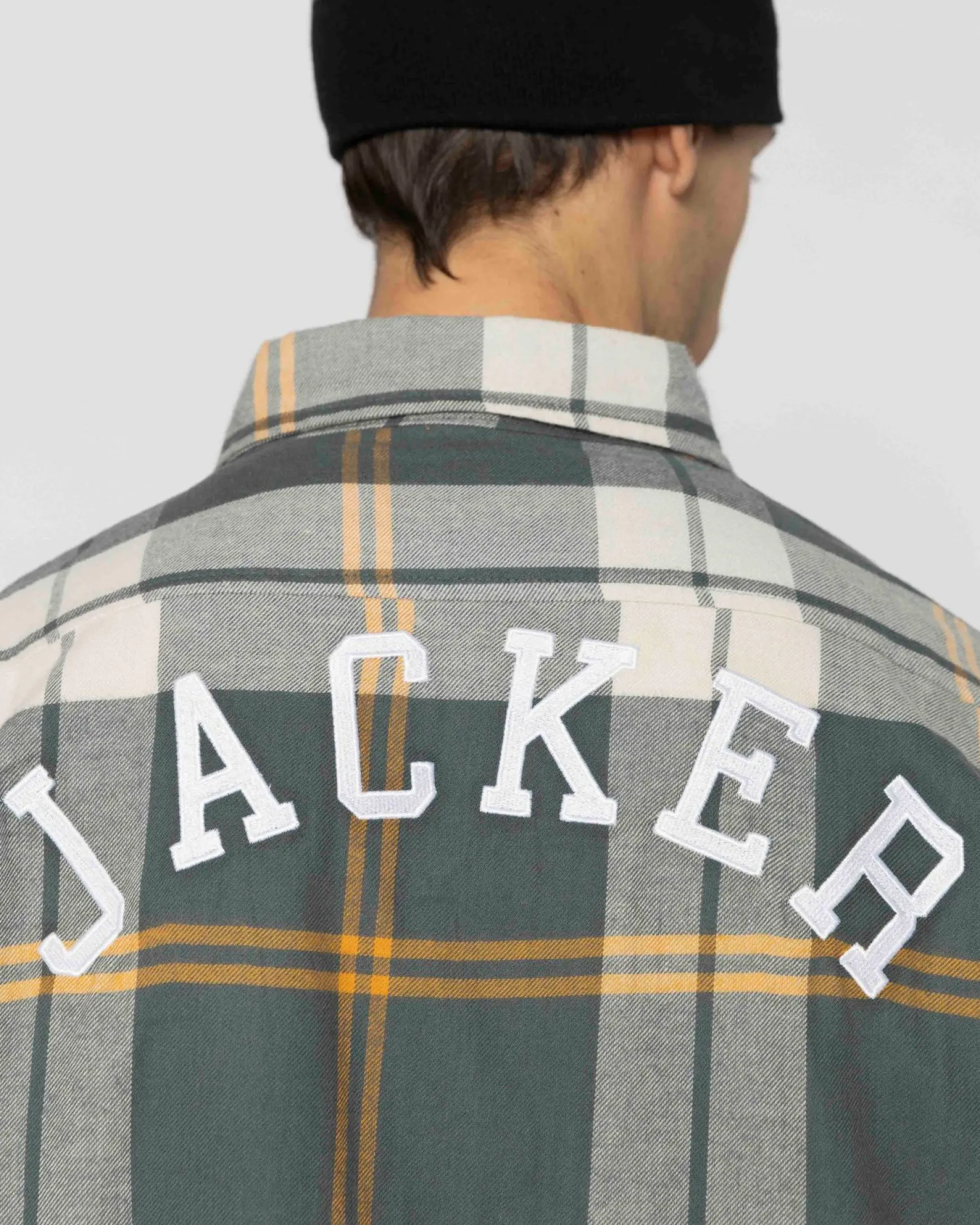 Jacker College Tartan-Shirt-Green