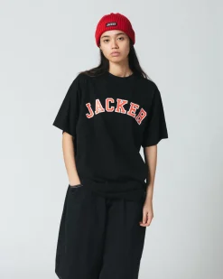 Jacker College Tee-T-Shirt-Black