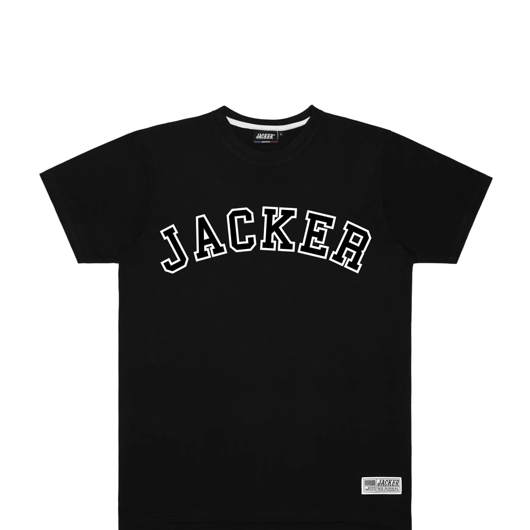 Jacker College Tee-T-Shirt-Double Black