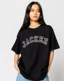 Jacker College Tee-T-Shirt-Double Black