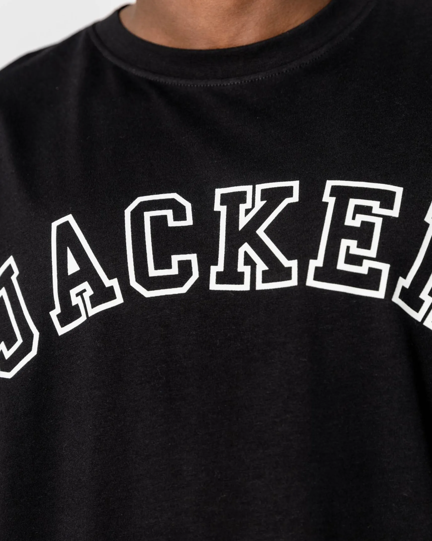 Jacker College Tee-T-Shirt-Double Black