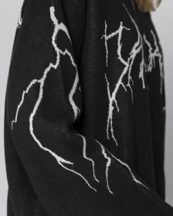 Jacker Crash Bomber Knit-Black