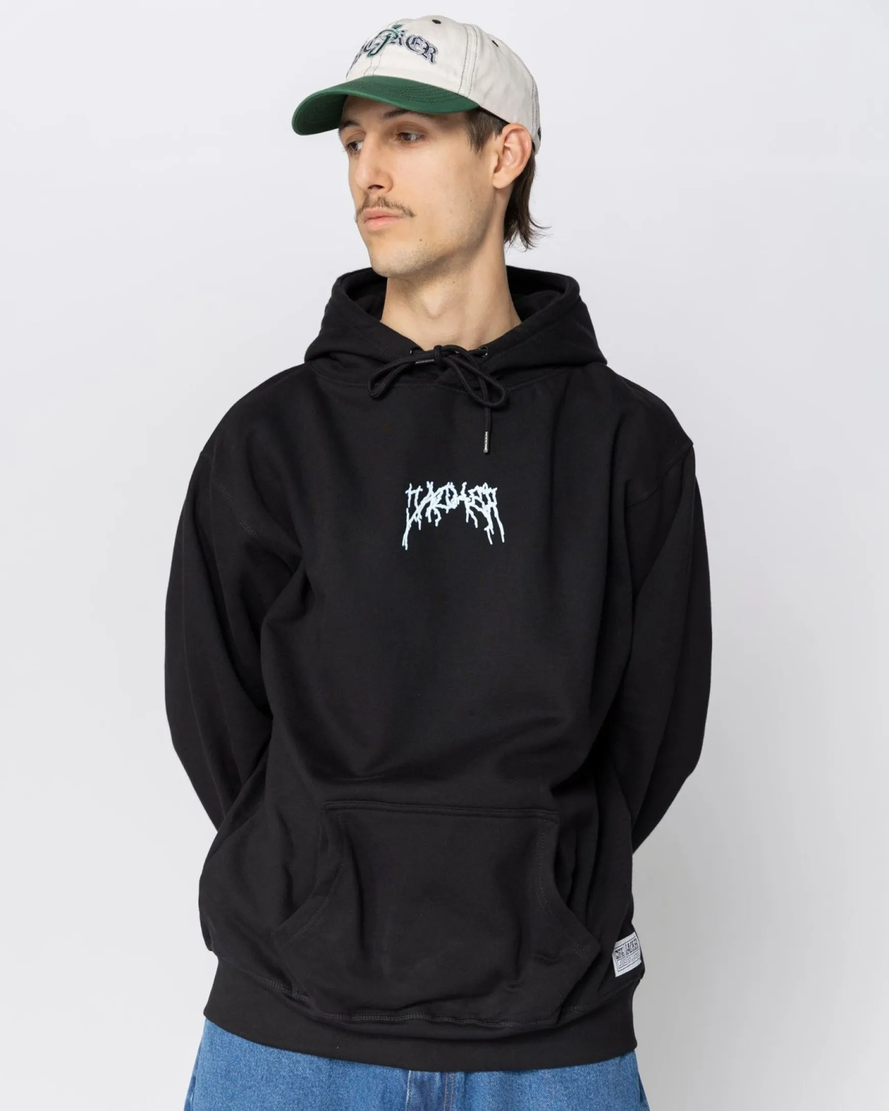 Jacker Crash Hoodie-Black