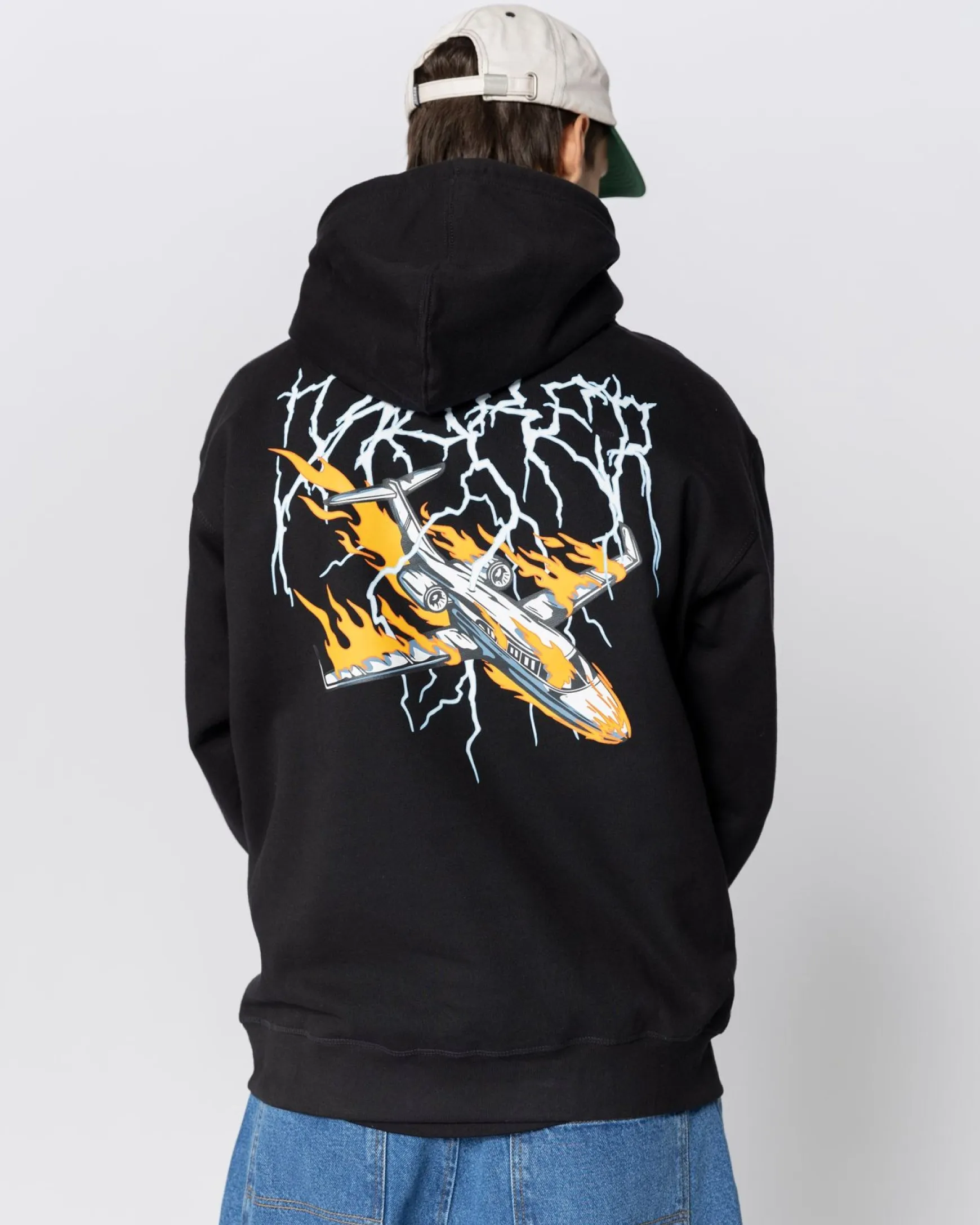 Jacker Crash Hoodie-Black