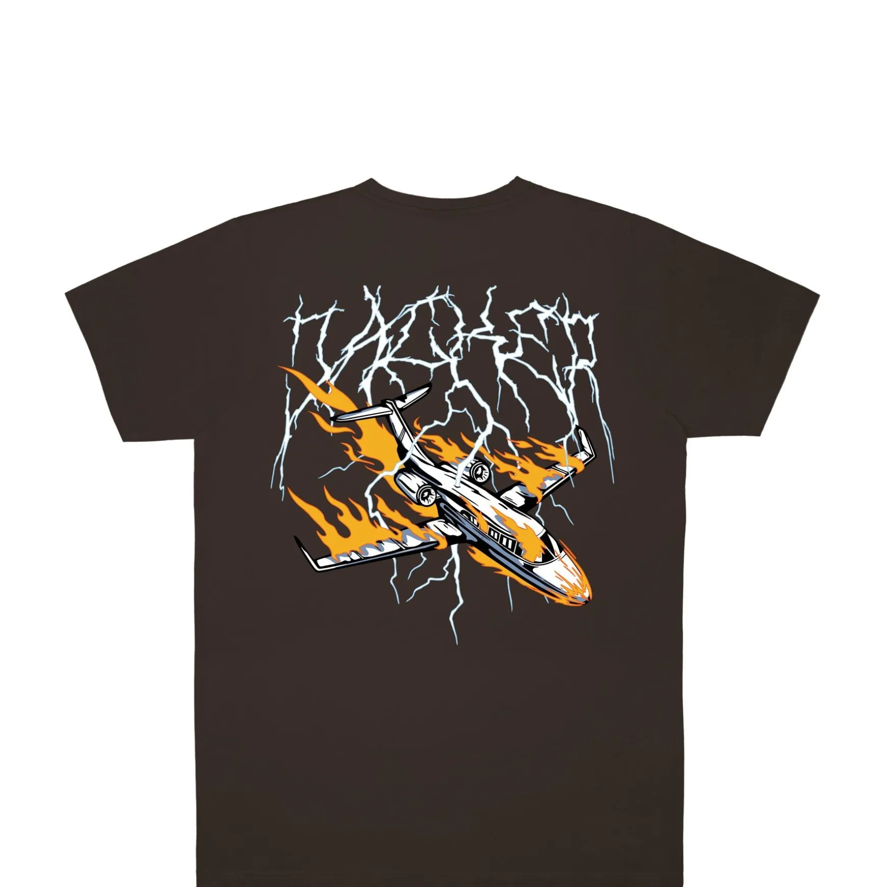 Jacker Crash T-Shirt-Brown