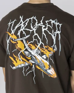 Jacker Crash T-Shirt-Brown
