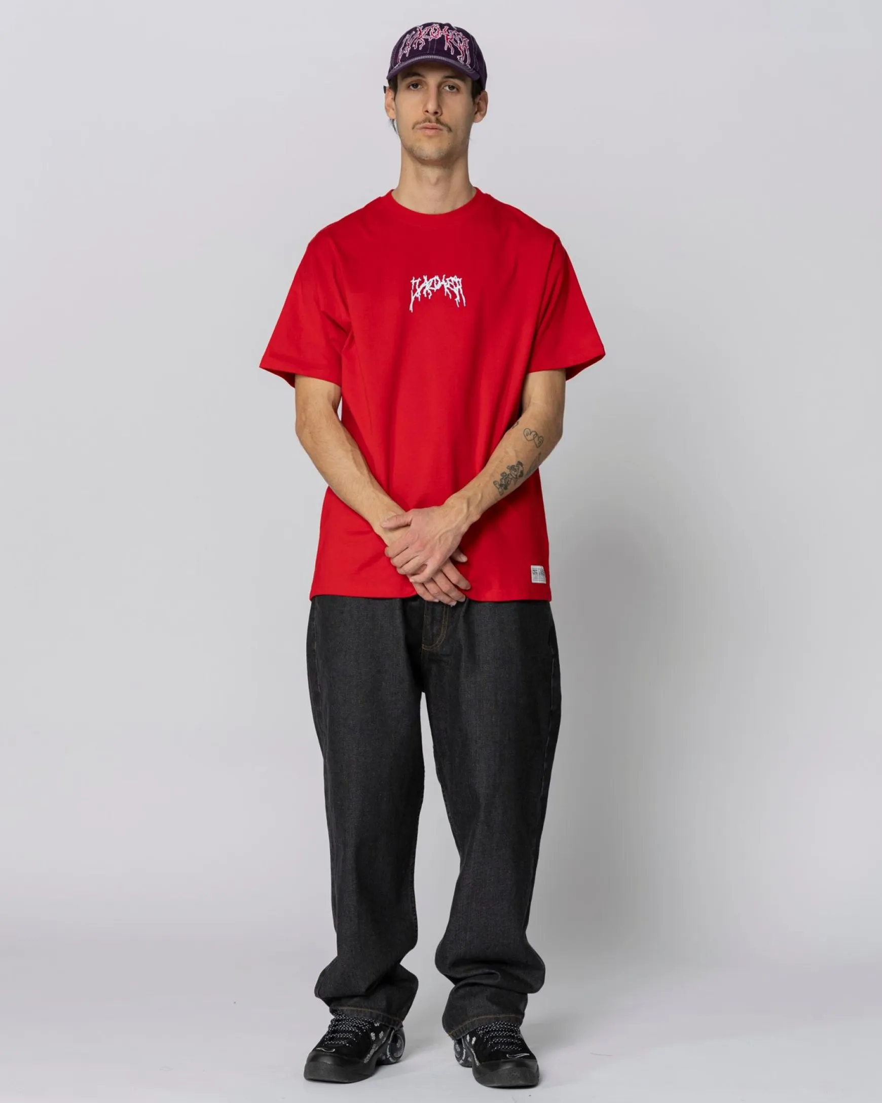 Jacker Crash T-Shirt-Red