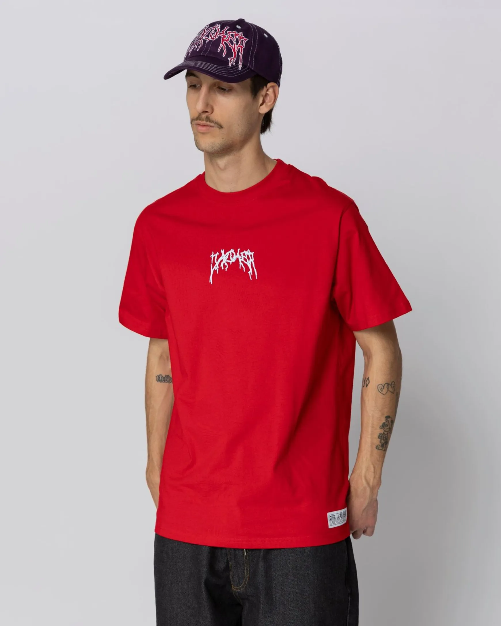 Jacker Crash T-Shirt-Red