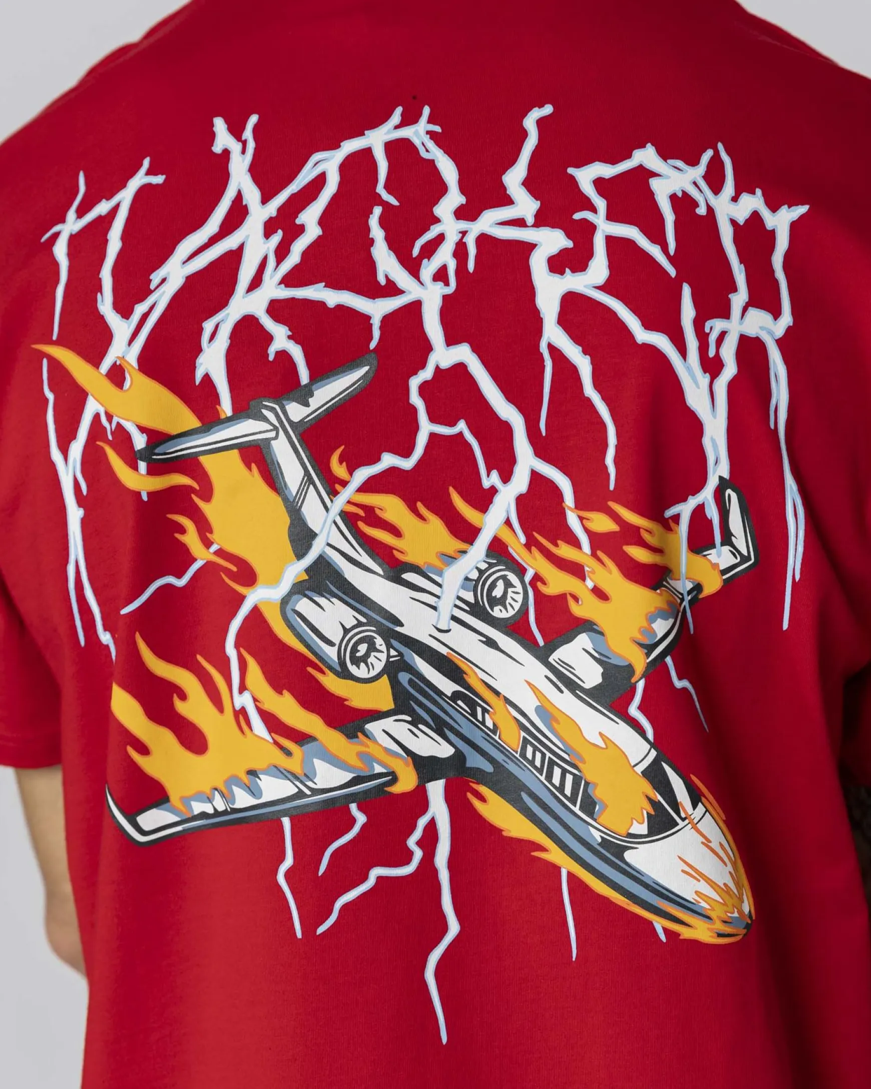 Jacker Crash T-Shirt-Red