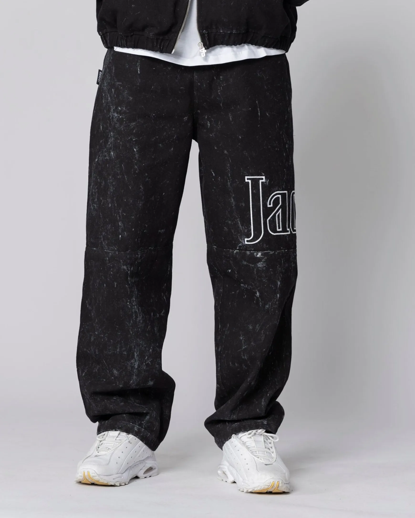 Jacker Darkside Stonewash Pant-Black