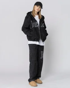 Jacker Darkside Stonewash Pant-Black