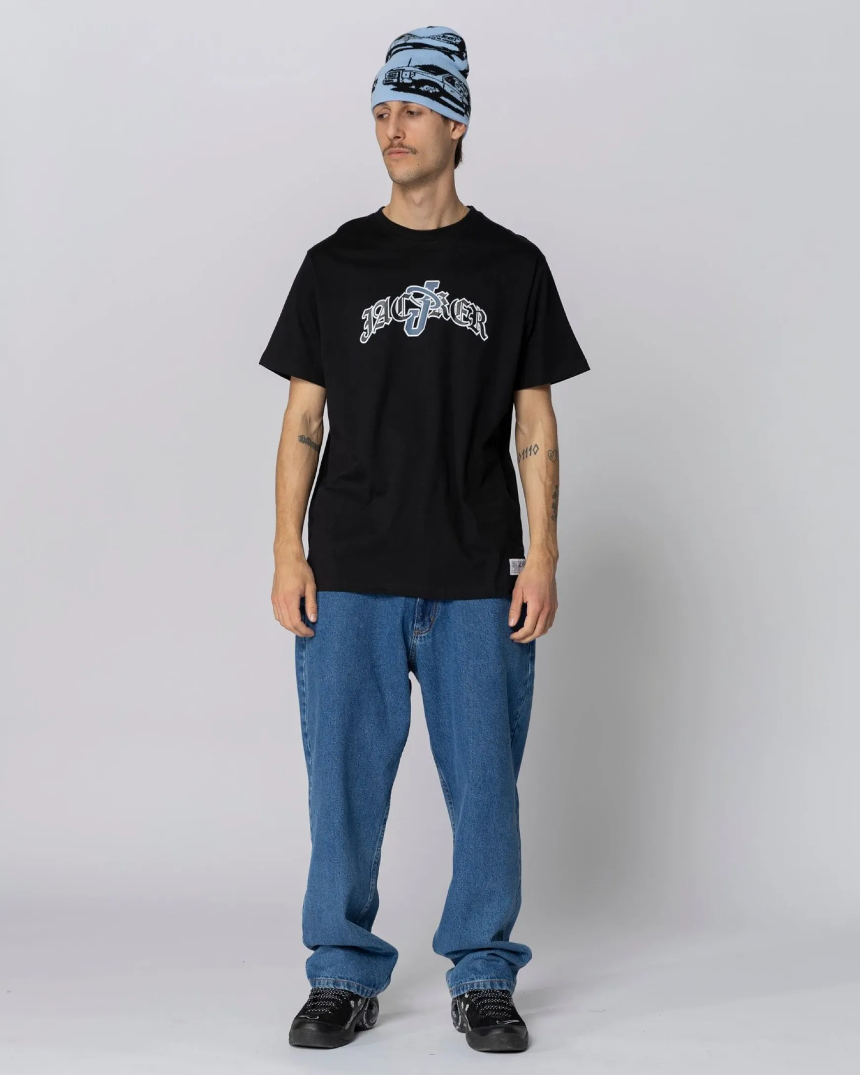 Jacker Double Jay T-Shirt-Black