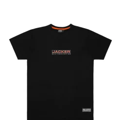 Jacker Euroskate Logo-T-Shirt-Black