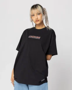 Jacker Euroskate Logo-T-Shirt-Black