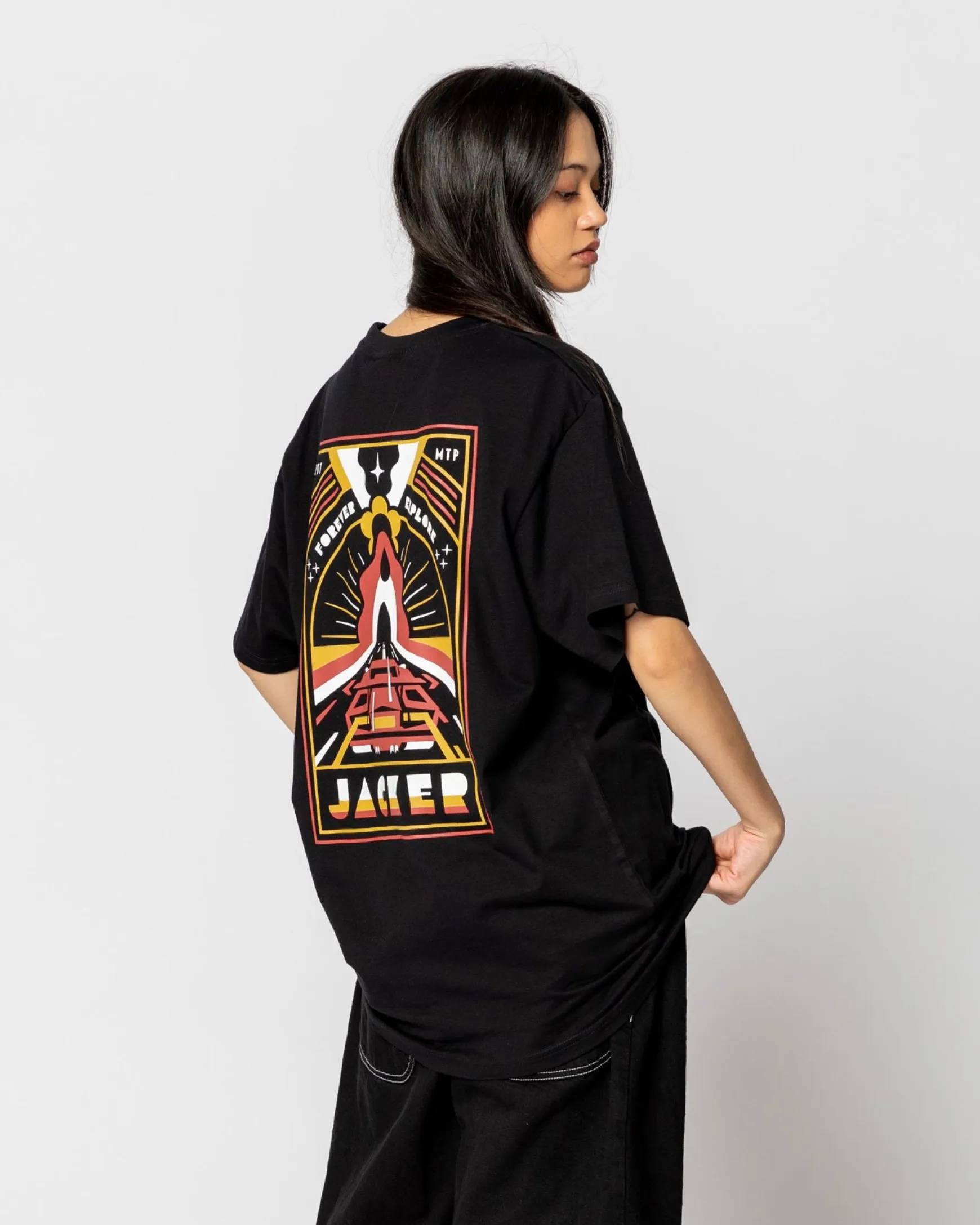 Jacker Explorer-T-Shirt-Black