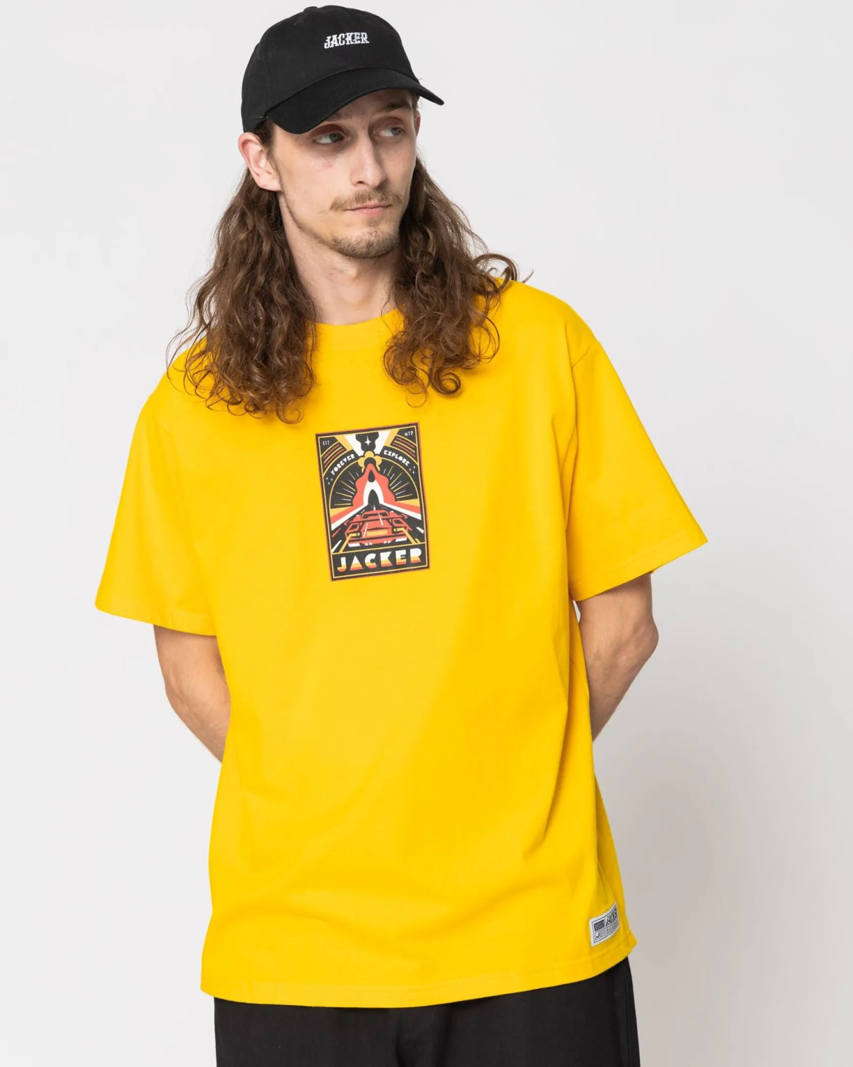 Jacker Explorer-T-Shirt-Yellow