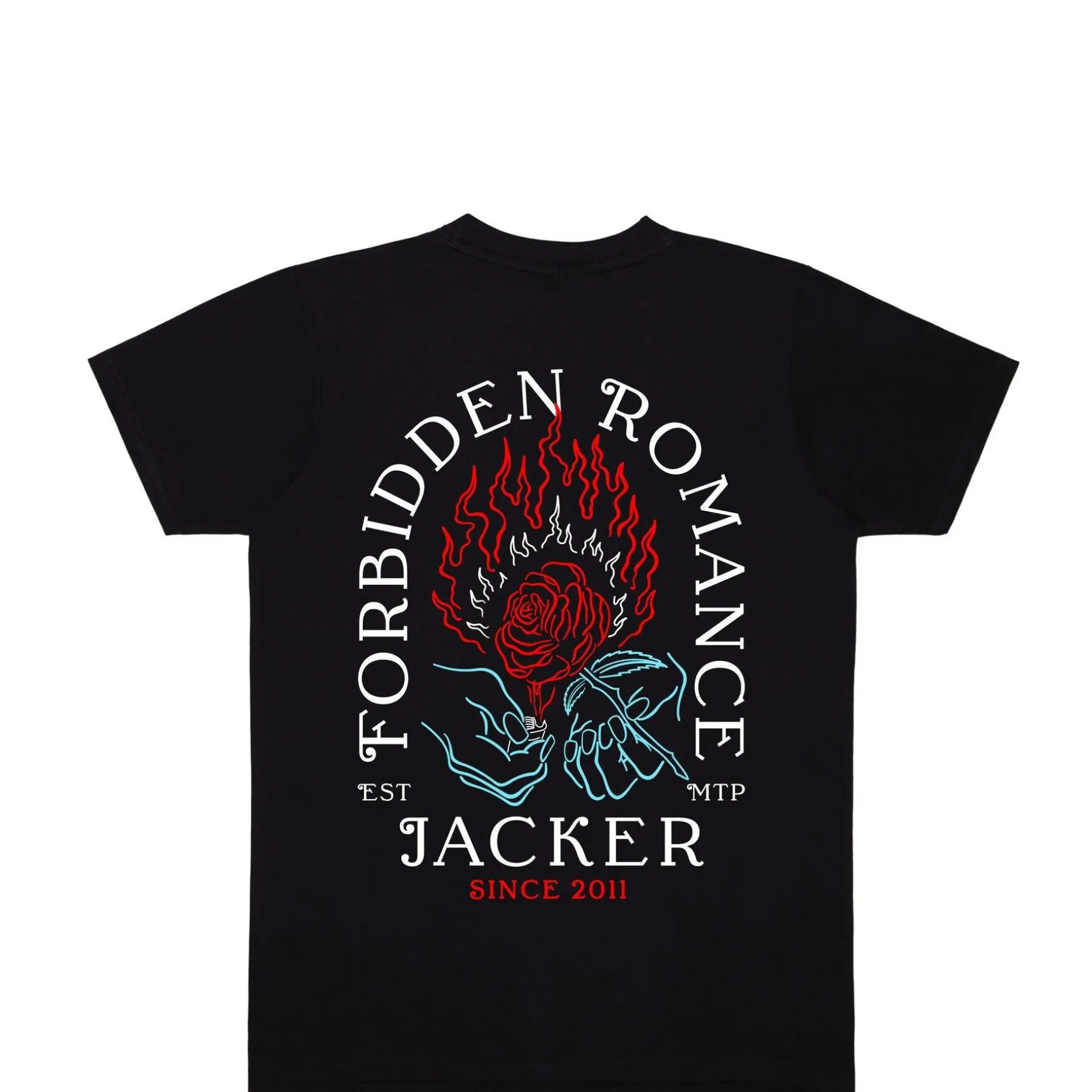 Jacker Forbidden Romance-T-Shirt-Black