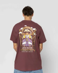 Jacker Fresh Start-T-Shirt-Brick