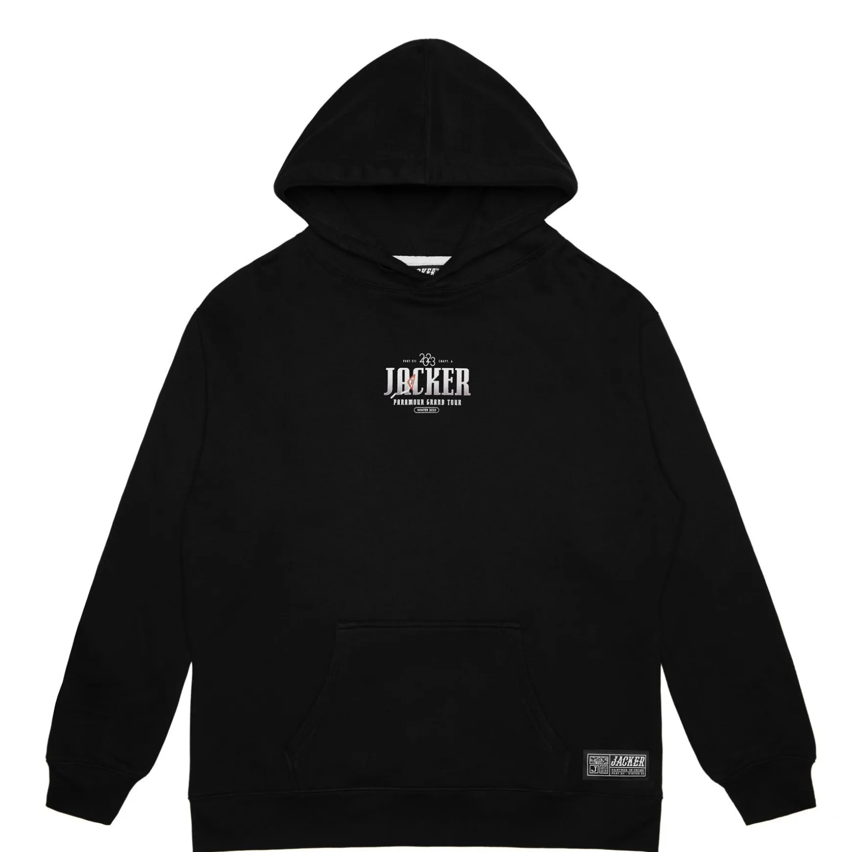 Jacker Grand Tour-Hoodie-Black