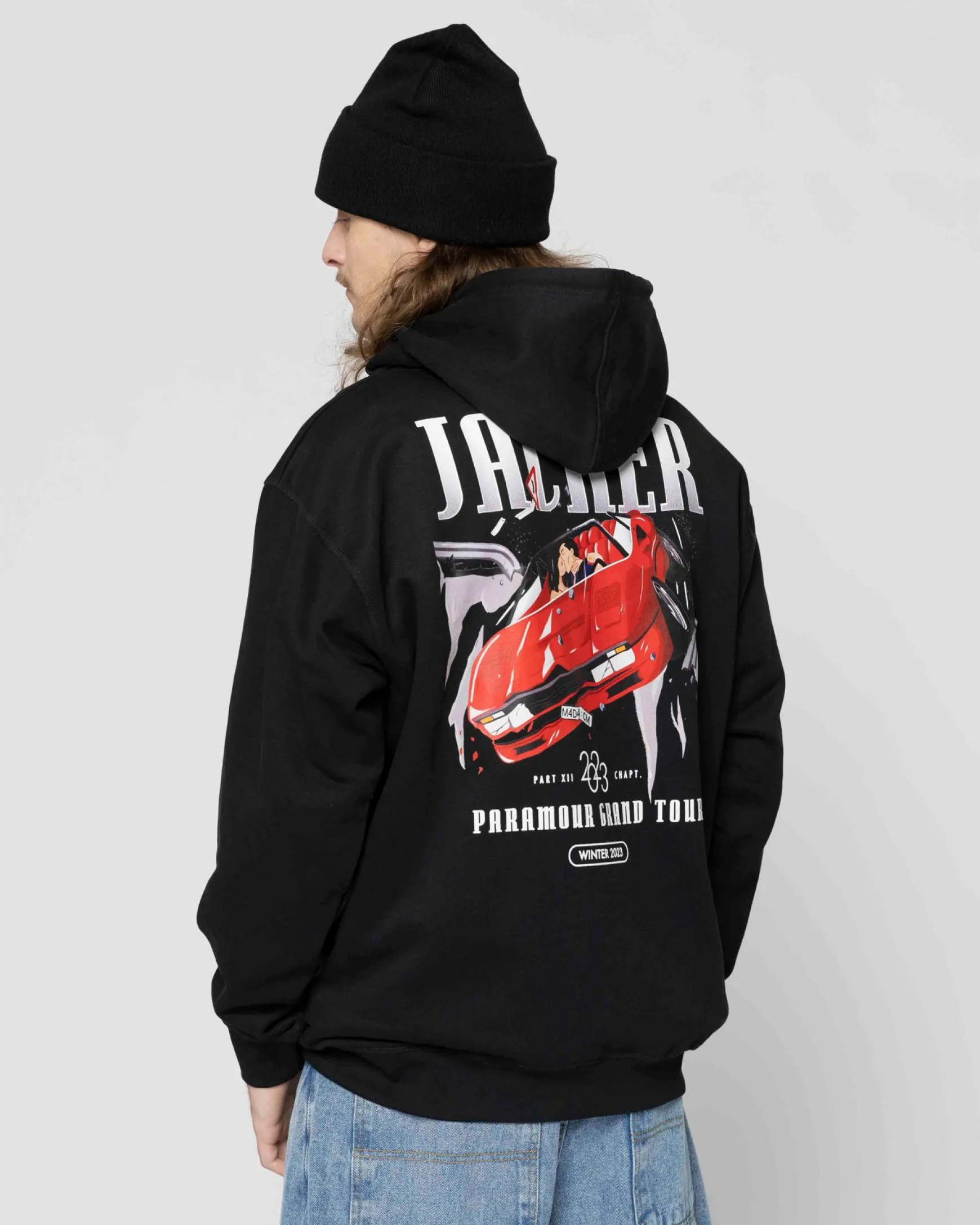 Jacker Grand Tour-Hoodie-Black