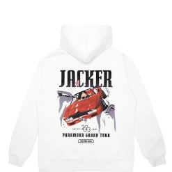 Jacker Grand Tour-Hoodie-White