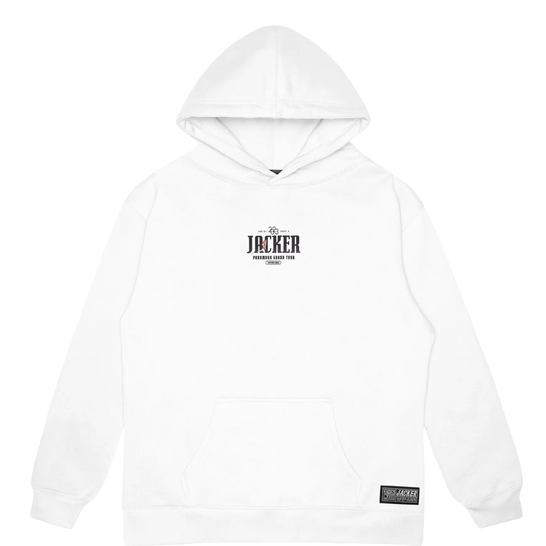 Jacker Grand Tour-Hoodie-White