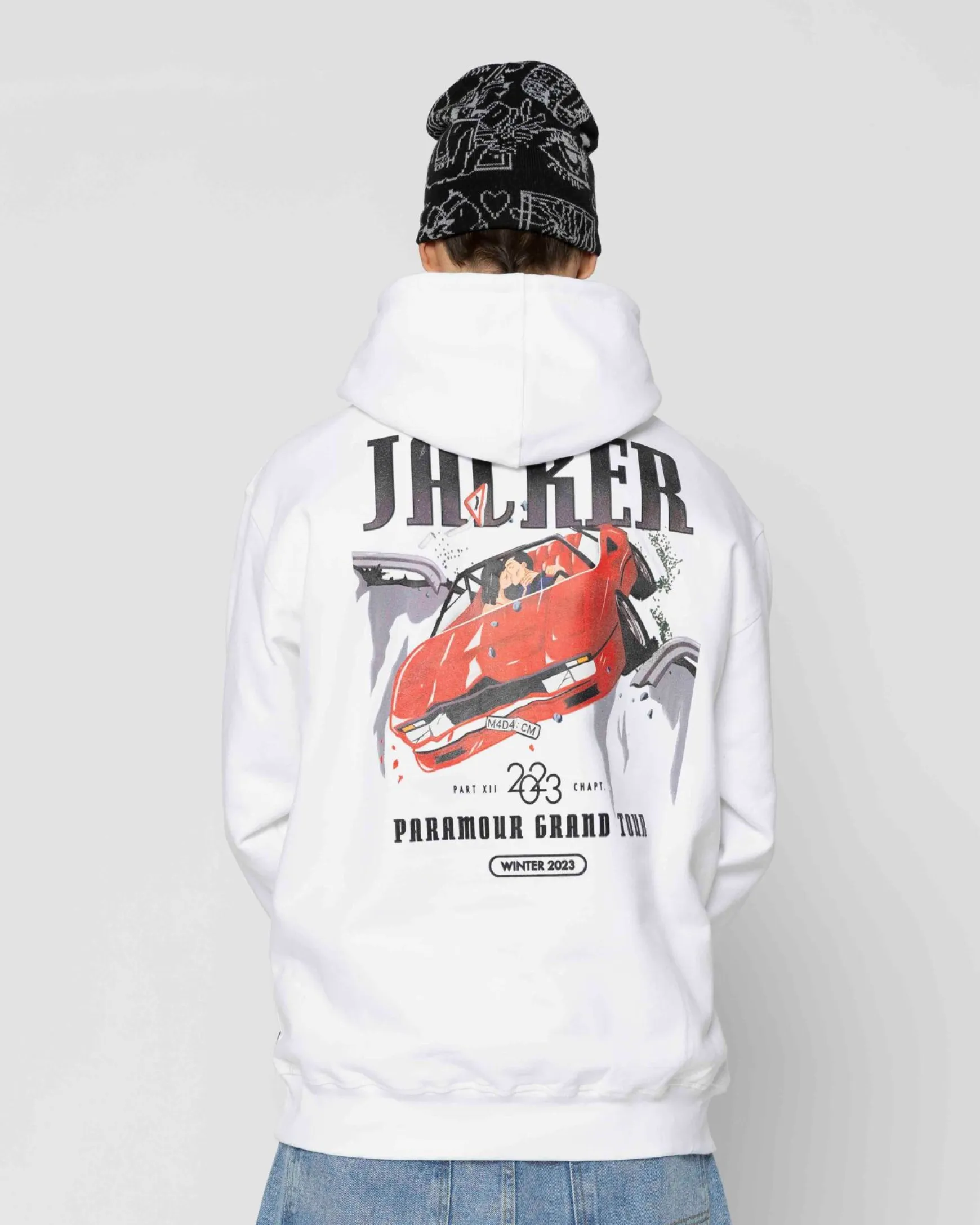 Jacker Grand Tour-Hoodie-White