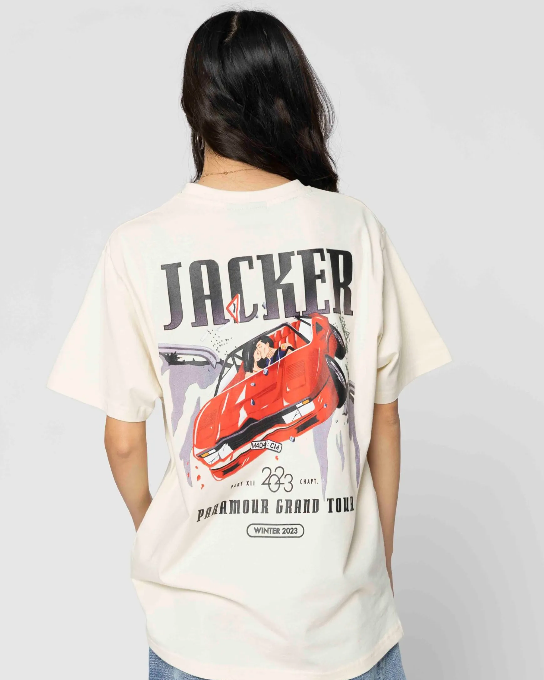 Jacker Grand Tour-T-Shirt-Beige