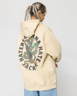 Jacker Haters-Hoodie-Beige