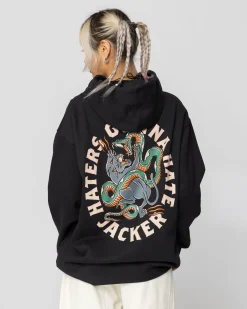 Jacker Haters-Hoodie-Black